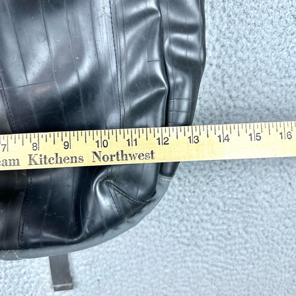 Alchemy Goods Brooklyn Backpack Red Recycled Bike Tires - Picture 4 of 6